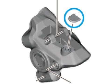 Shimano Abdeckung Entlüftungsanschluss BR-R9270